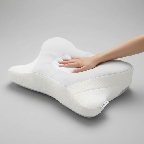 LuxRelief™ ComfortPillow — Ergonomic Neck Relief Cushion