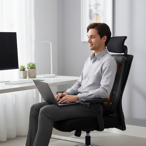 LuxRelief™ BackSeat Pro — Massage Chair Cushion