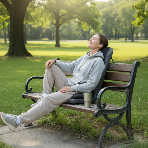 LuxRelief™ PosturePro Sway — 4D Full-Body Massage Seat