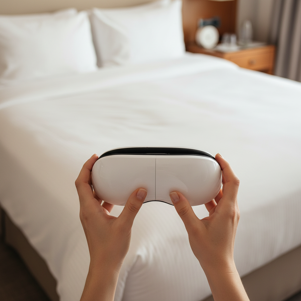 LuxRelief™ VisionLite — Compact Eye Massager