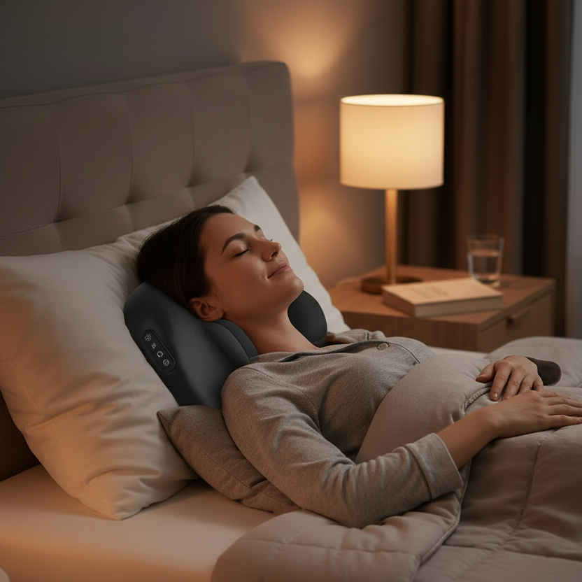 LuxRelief™ ShiatsuFlex — 3D Kneading Neck Massager