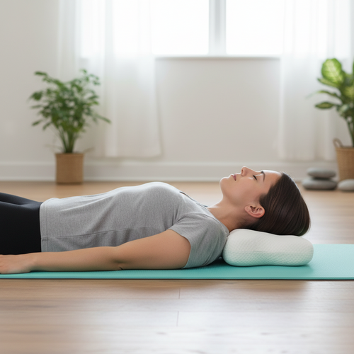 LuxRelief™ ComfortPillow — Ergonomic Neck Relief Cushion