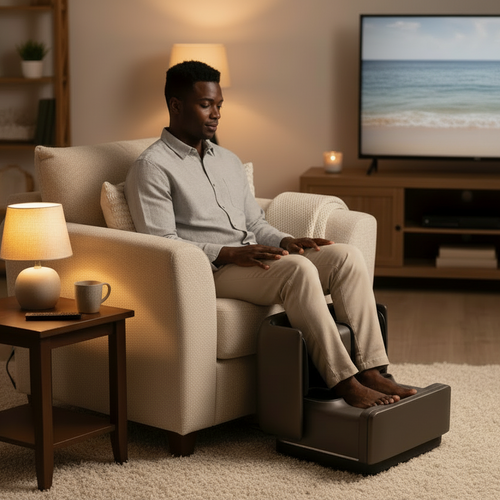 LuxRelief™ FootGuard Medic — Diabetic-Safe Foot Massager