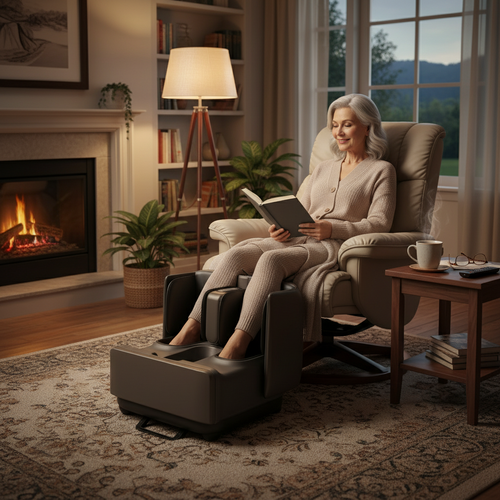 LuxRelief™ FootGuard Medic — Diabetic-Safe Foot Massager