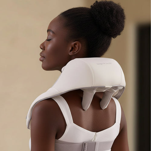 LuxRelief™ NeckFlow Air — Cordless Neck & Shoulder Massager